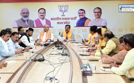 कार्यकर्ता महाकुंभ की तैयारियों में जुटी भाजपा,प्रदेश कार्यालय में हुई बैठक