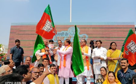 'अबकी बार फिर भाजपा सरकार' रथ होंगे 50 हजार,'विकास की बात करेंगे बार-बार