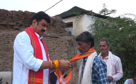 सुरखी विधानसभा में सैकड़ों कार्यकर्ताओं को मंत्री गोविंद सिंह राजपूत ने दिलाई बीजेपी की सदस्यता