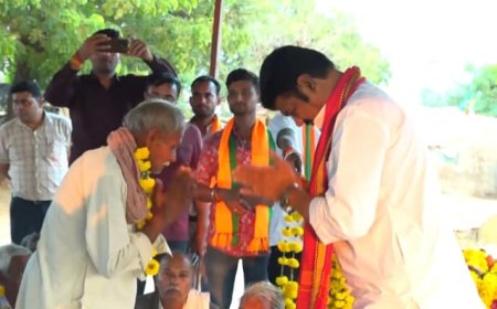 मंत्री गोविंद सिंह राजपूत ने किया सघन जनसंपर्क,कांग्रेस सरकार की दिलाई याद