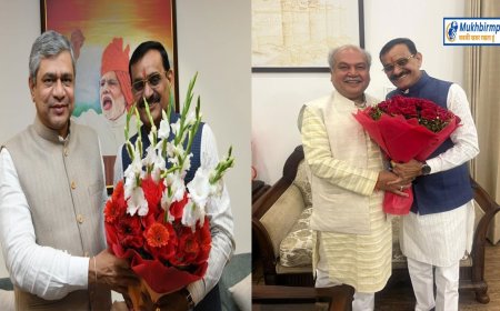 कुशल रणनीतिकार वीडी शर्मा का दिल्ली दौरा,केन्द्रीय नेत्रृत्व से की मुलाकात
