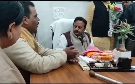 संयुक्त ब्राह्मण सामाजिक कल्याण समिति के सदस्यों ने की उप मुख्यमंत्री से मुलाकात