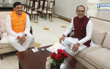 बीजेपी के पोस्टरों से गायब होंगे 'मामा' मोहन युग की ओर आगे बढ़ेगी बीजेपी