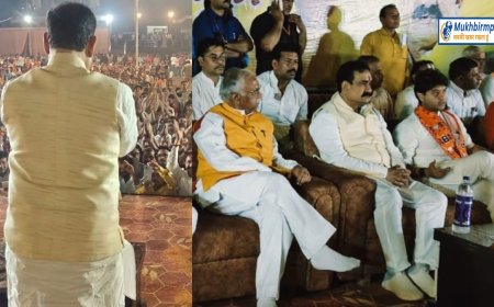 डॉ. नरोत्तम मिश्रा के लिए उमड़ा ब्राह्मणों का जन सैलाव,जम कर लगे नारे