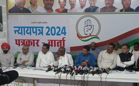 डेढ़ घंटे की प्रेसवार्ता में कांग्रेस नेता नहीं बता पाए कि आखिर वो कहना क्या चाहते हैं?
