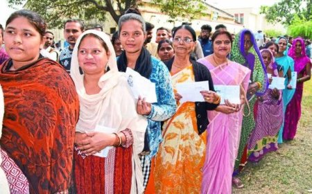 गिरे मतदान प्रतिशत की वजह तलाशने में जुटी भाजपा और कांग्रेस,10 फीसदी से ज्यादा गिरा मतदान प्रतिशत