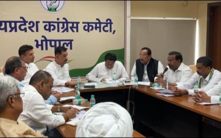 कांग्रेस की बैठक से नदारत रहे कई नेता,तिनका-तिनका जोड़ने में लगे पीसीसी चीफ पटवारी