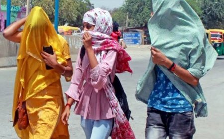 मौसम विभाग ने अगले पांच दिनों के लिए हीट वेव का रेड अलर्ट किया जारी