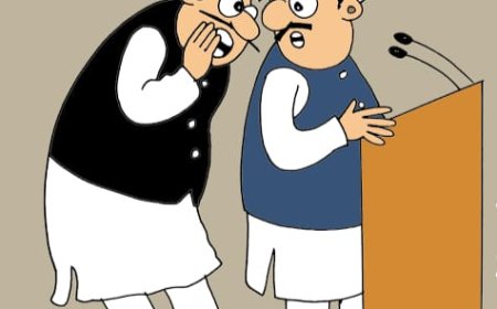 पांच झंडे और 14 स्टीकर वाले विधायक जी को कराना है नगर निगम से गाड़ी की सर्विसिंग