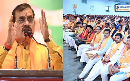 मोहन मंत्रिमंडल में करीब छह मंत्रियों की छुट्टी होना तय,विस्तारकों ने दी रिपोर्ट,नए मंत्रियों ने चुनाव में नहीं ली दिलचश्पी अब गिरेगी गाज