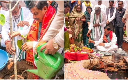 नमामि गंगे अभियान का सीएम डॉ. मोहन यादव ने किया आगाज,बेतवा के उद्गम स्‍थल पर मुख्‍यमंत्री ने किया शुभारंभ