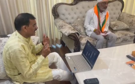 मोदी के तीसरी बार शपथ लेने पर बीजेपी मनाएगी जश्न,अध्यक्ष वीडी शर्मा ने दिए निर्देश