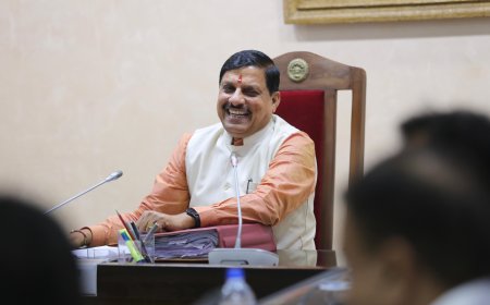 मुख्यमंत्री मोहन यादव ने छह माह के कार्यकाल की दी जानकारी,भोपाल से रीवा जाएंगी एयर टैक्सी