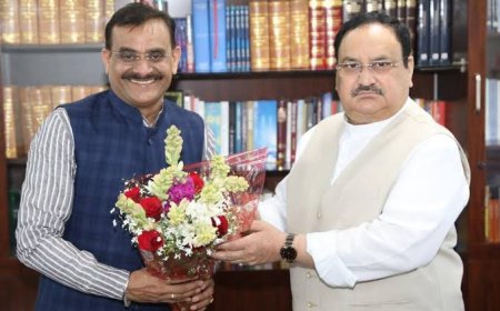 जेपी नड्डा नहीं बनेंगे अध्यक्ष तो कौन होगा भाजपा का अध्यक्ष,दो नामों की चर्चा,चौका सकते हैं वीडी शर्मा