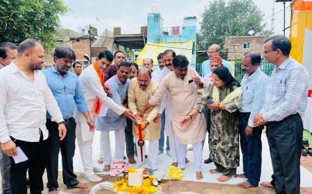 विधायक भगवानदास सबनानी ने किया विकास कार्यों का भूमि पूजन