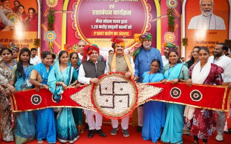 लाड़ली बहनों के लिए सरकार का खुला 'खजाना' सीएम यादव ने 1250 के साथ शगुन में दिया 250 रुपये