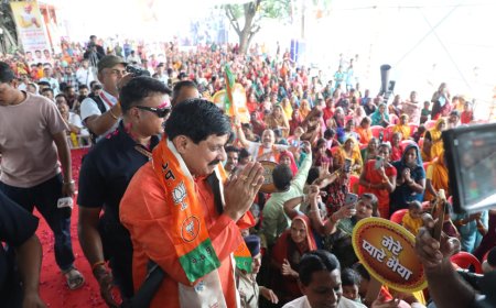 मुख्यमंत्री डॉ. मोहन यादव ने हाथ जोड़ कर लाड़ली बहनों को दी रक्षाबंधन पर्व की बधाई