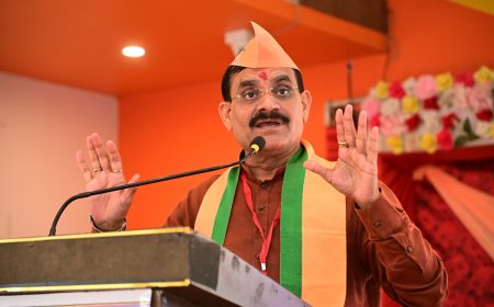 स्वार्थ का स्वांग रचने के लिए कांग्रेस के नेता सस्ती लोकप्रियता के पीछे भाग रहे हैं,बीजेपी के प्रदेश अध्यक्ष वीडी शर्मा ने कांग्रेस पर किया करारा प्रहार