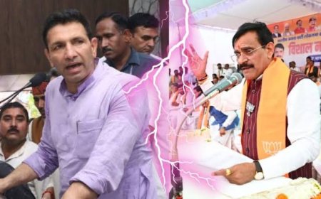 जीतू पटवारी को अपना 'ज्ञान' मजबूत करना चाहिए,बीजेपी प्रदेश अध्यक्ष वीडी शर्मा ने उठाया सवाल