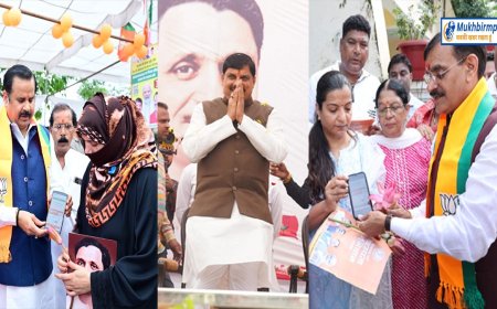 सदस्यता अभियान को भाजपा ने बनाया महापर्व झोंकी ताकत,सीएम,अध्यक्ष प्रदेश प्रभारी सहित सभी मंत्री और विधायकों ने बूथ में पहुंच कर बनाया सदस्य