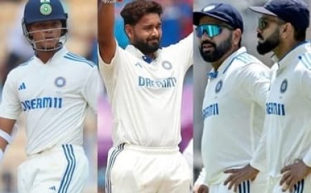 ऋषभ पंत की टेस्ट रैकिंग में बड़ी छलांग,टॉप टेन में हुए शामिल,रोहित विराट हुए बाहर