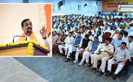 बीजेपी पदाधिकारियों को दो टूक,जिन्होने सदस्यता अभियान में रुचि नहीं ली वो पद की न करें उम्मीद