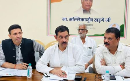 कांग्रेस जिलेवार समिति बना कर करेगी परिसीमन की तैयारी,विवेक तन्खा की अध्यक्ष में कमेटी का हुआ गठन,कार्यकर्ताओं को दी जाएगी ट्रेनिंग