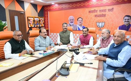 बीजेपी में हुई अनुशासन समिति की बैठक,बगावत वाले नेताओं को लेकर हुआ सख्त फैसला