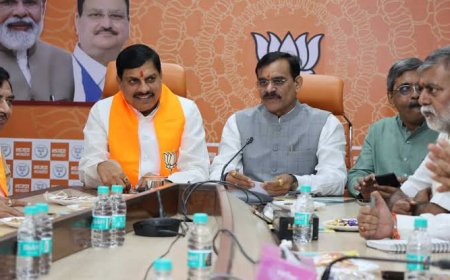'पांच कसौटियों' में खरा उतरने  वाले बनेंगे भाजपा में जिला अध्यक्ष,तीन नामों का पैनल तैयार