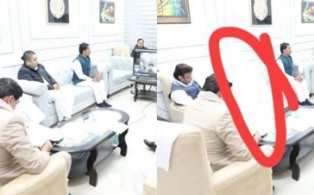 रीवा में बीजेपी विधायक के चेहरे पर 'पोता सफेदा' बीजेपी विधायक की करतूत,सीएम की बैठक का मामला
