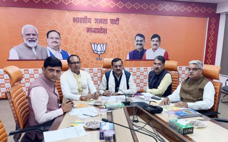 भाजपा की केन्द्रीय गाइडलाइन को चकनाचूर कर एमपी बीजेपी ने खुद बनाई गाइडलाइन,दो संगठनात्मक जिले बढ़ाए