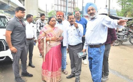 मेहमानों से पहले PWD के  भ्रष्टाचार पर चढ़ाई जा रही काले  मक्खन की परत