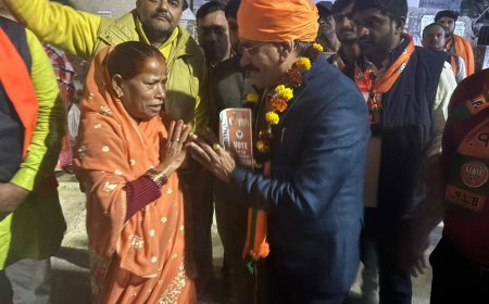 जहां पड़े ‘शुभंकर’ वीडी शर्मा के कदम वहां खिला बीजेपी का कमल,दिल्ली के चुनावी रण में किया था चुनाव प्रचार