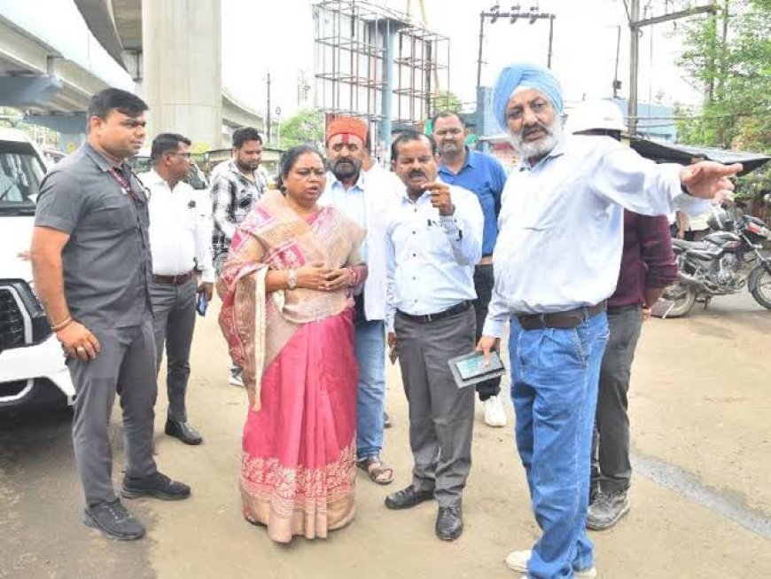 मेहमानों से पहले PWD के भ्रष्टाचार पर चढ़ाई जा रही काले मक्खन की परत