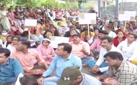 संविदा स्वास्थ्य कर्मियों का सरकार को अल्टीमेटम,21 तक मांगे पूरी नहीं हुई तो अनिश्चितकालीन होगी हड़ताल