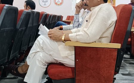 बीजेपी जिला अध्यक्षों को मिले ‘पत्र’ ने बढ़ाई टेंशन,माथे पर दिख रही चिंता की लकीरें