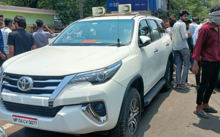 टशन बनाए रखने के लिए वैभव पवार गाड़ी में लगाते हैं ‘हूटर’ कानून को दिखाया आइना