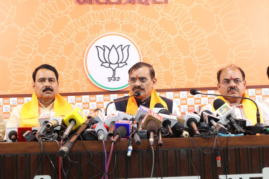 कांग्रेस आरोप और प्रत्यारोप की पार्टी है,कांग्रेस को शशि थरुर से सीख लेनी चाहिए:वीडी शर्मा ने दिखाया आइना