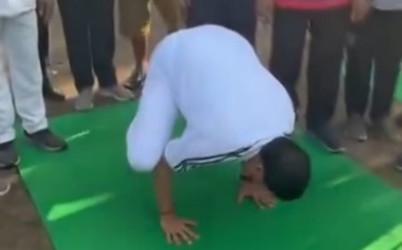 सीएम का एक मिनट का 'मयूर' आसन तीन दिनों पर पड़ा भारी,अनुशासन का पाठ पढ़ने गए सांसद-विधायक फिटनेस का पढ़ आए पाठ