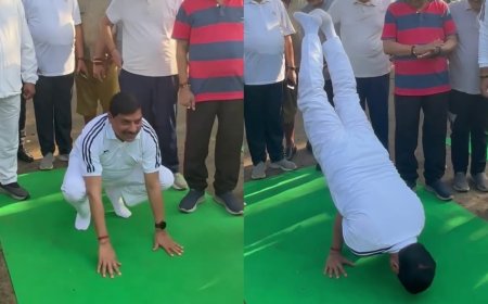 सीएम की विधायकों को ‘चुनौती’ हाथ सीधा करके बताओ तो जानें’ पचमढ़ी में ‘अंगद’ की भूमिका में नजर आए थे सीएम