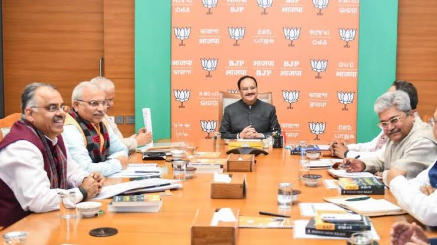 भाजपा के राष्ट्रीय अध्यक्ष का रास्ता साफ,संघ ने लगाई फाइनल नाम पर मुहर कभी भी हो सकती है नए अध्यक्ष की घोषणा