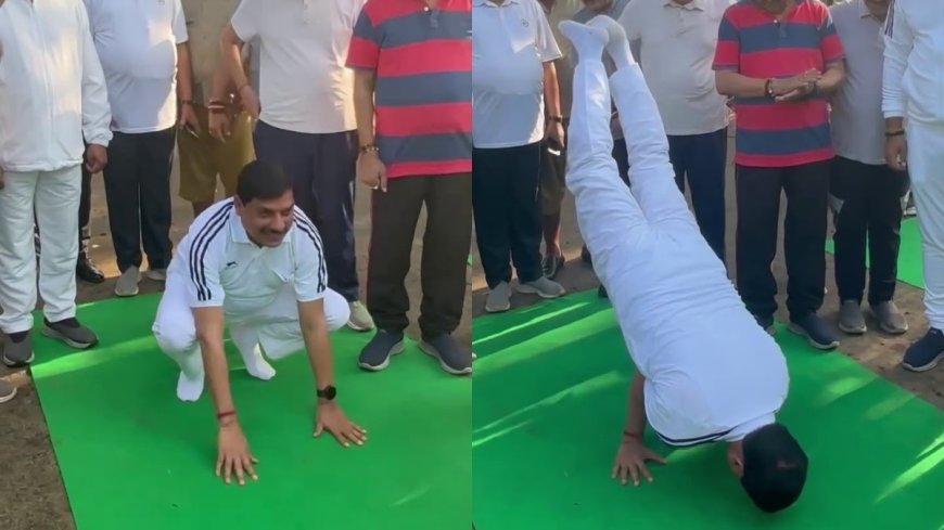 सीएम की विधायकों को ‘चुनौती’ हाथ सीधा करके बताओ तो जानें’ पचमढ़ी में ‘अंगद’ की भूमिका में नजर आए थे सीएम