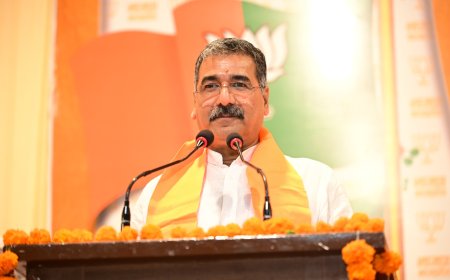 भाजपा के 'हित' में अपना आनंद ढूंढते हैं भाजपा के प्रदेश संगठन महामंत्री हितानंद शर्मा