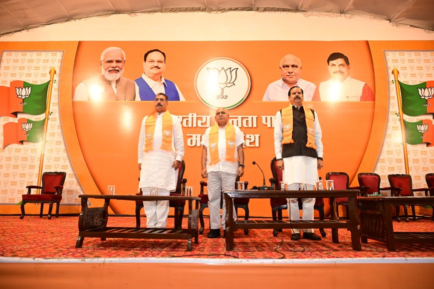 ‘खाने की टेबल’ पर भाजपा नेताओं के बीच बनेगा समन्वय,प्रदेश कार्यालय में हुई बैठक के दौरान मिले कई दिशा निर्देश