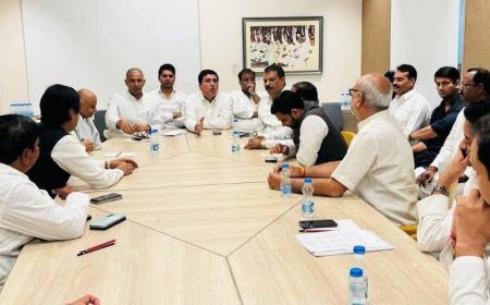 भाजपा को टक्कर देने के चक्कर में भटक रही कांग्रेस,जिला अध्यक्षों को लेकर नहीं बन रही सहमति