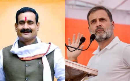 'देश के सबसे झूठे नेता' राहुल गांधी,पूर्व गृह मंत्री डॉ. नरोत्तम मिश्रा ने लगाया आरोप