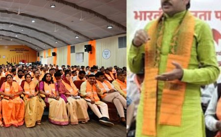 बीजेपी कार्यालय में कार्यशाला चल रही थी और सुमेर सोलंकी VIP रेस्ट हाउस में नींद पूरी कर रहे थे