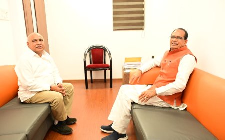 ‘शिव-खंडेलवाल’ मुलाकात से भाजपा में बढ़ी चहल कदमी,निगम-मंडलों को लेकर हुई दोनों के बीच चर्चा