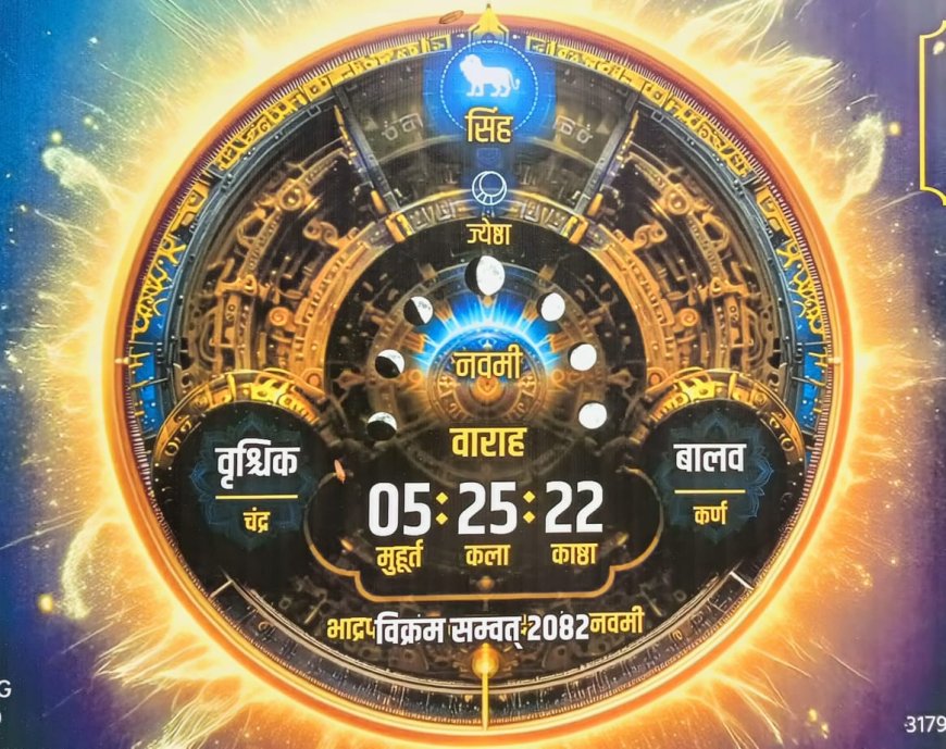 भगवान श्रीकृष्ण के जन्म की ग्रह दशा और नक्षत्रों को वैदिक घड़ी से जान पाएंगे लोग