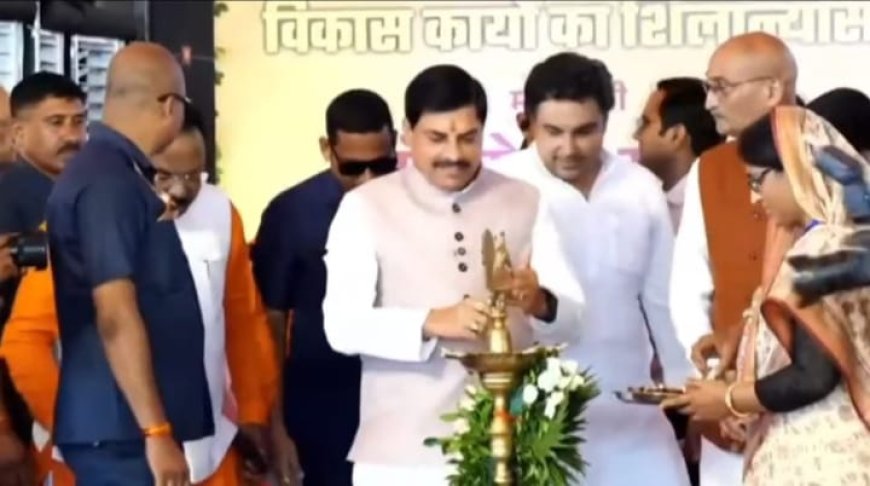 सीएम मोहन यादव ने त्योंथर के लिए खोला खजाना,पिछड़े को विकसित त्योंथर बनाने का किया वादा